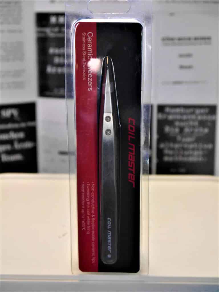 Ceramic Tweezers Pinzette COIL MASTER Of Vapers And Queens E