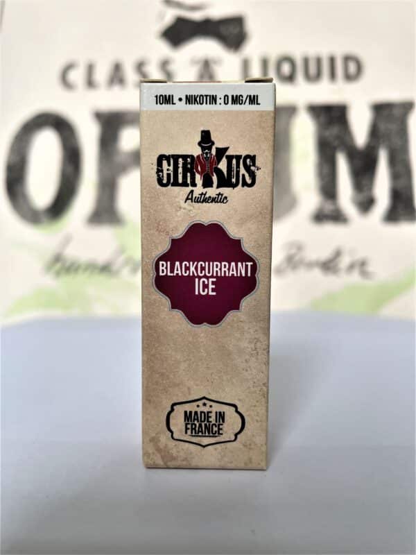 Blackcurrant Ice 10 ml Liquid - Cirkus Authentic