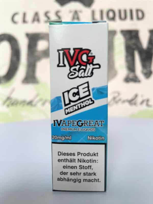 Ice Menthol 10 ml Nikotinsalzliquid - IVG