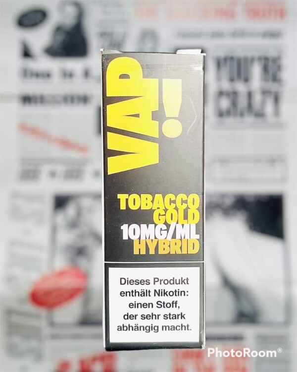 Tobacco Gold 10 ml Hybrid Nikotinsalzliquid - VAP!
