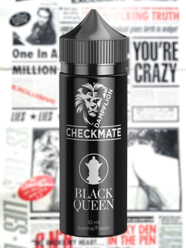 Checkmate Black Queen Longfill - Dampflion