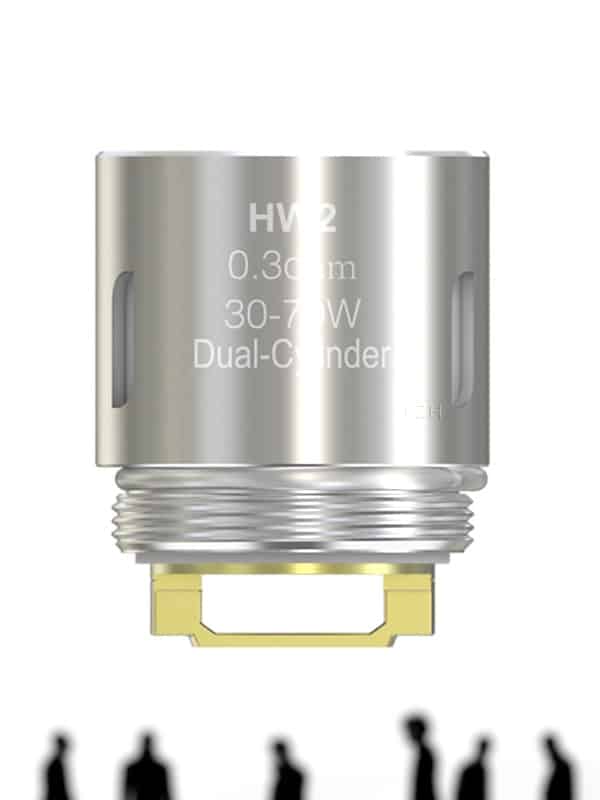 HW2 Dual Cylinder 0,3 Ohm Heads Verdampferköpfe