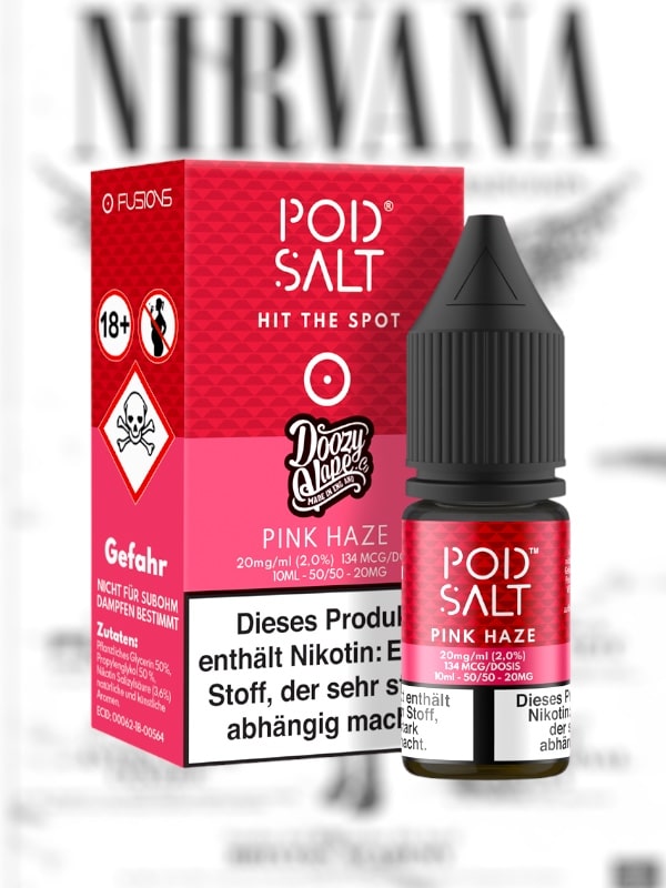 Fusion Pink Haze 10 ml Nikotinsalzliquid - Pod Salt