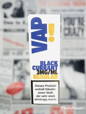 Black Currant 10 ml Liquid 3 mg - VAP
