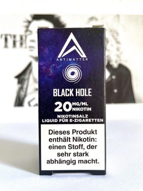 Black Hole 10 ml Nikotinsalzliquid 20 mg - Antimatter