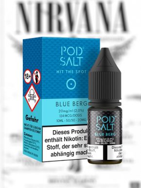 Blue Berg 10 ml Nikotinsalzliquid - Pod Salt