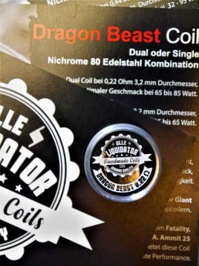 Dragon Beast Coil Dual 0,22 Ohm - Ulle Liquidator