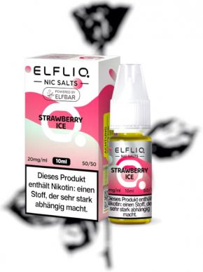 ELFLIQ Strawberry Ice 10 ml Nikotinsalzliquid