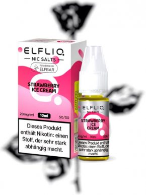 ELFLIQ Strawberry Ice Cream 10 ml Nikotinsalzliquid