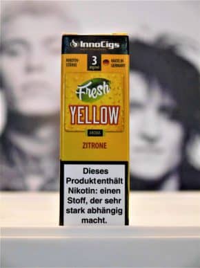 Fresh Yellow Zitrone 10 ml Lquid - IC