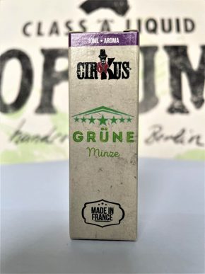 Grüne Minze 10 ml Aroma - Cirkus Authentic