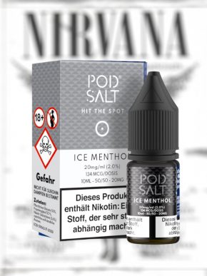 Ice Menthol 10 mg Nikotinsalzliquid - Pod Salt