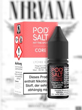 Lychee 10 ml Nikotinsalzliquid - Pod Salt