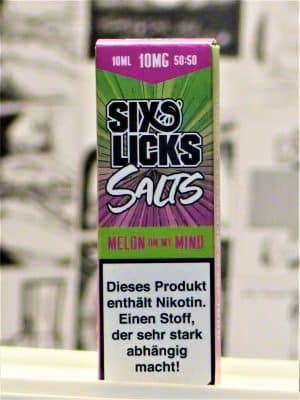 Melon On My Mind Nikotinsalz - Six Licks Salts