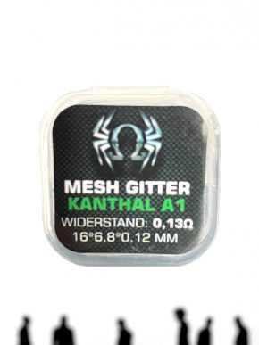 Mesh Gitter Kanthal A1 0,13 Ohm - SpiderVape