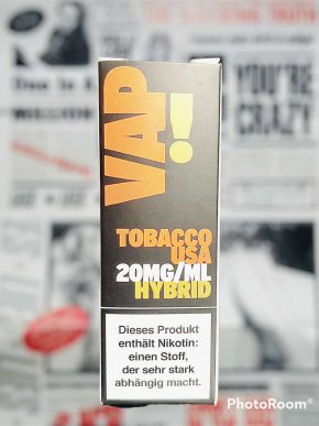 Tobacco USA 10 ml Hybrid Nikotinsalzliquid - VAP!