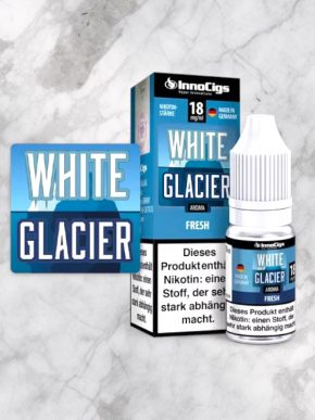 IC Liquid - White Glacier Fresh 10 ml Liquid 0 mg/ml